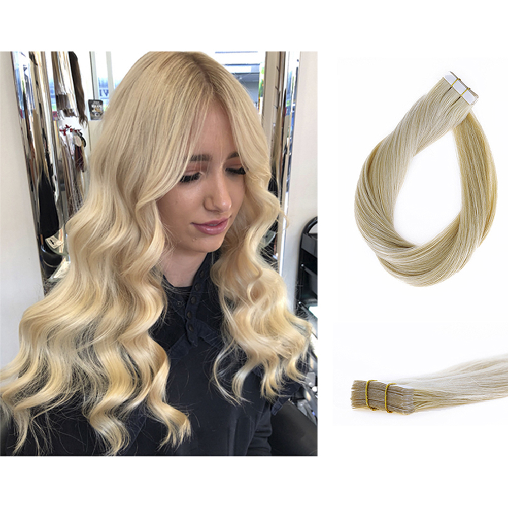 #22 color tape in hair extensions 