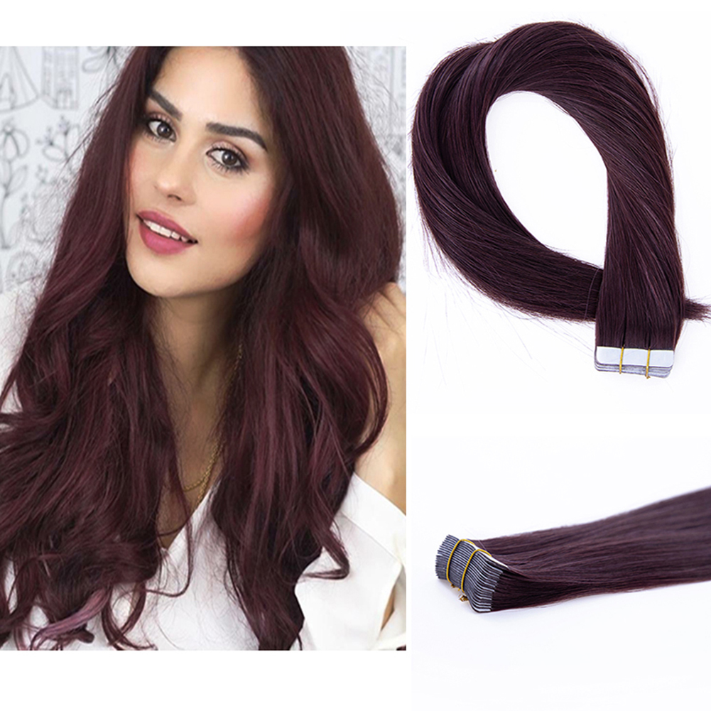 #99J color tape in hair extensions 