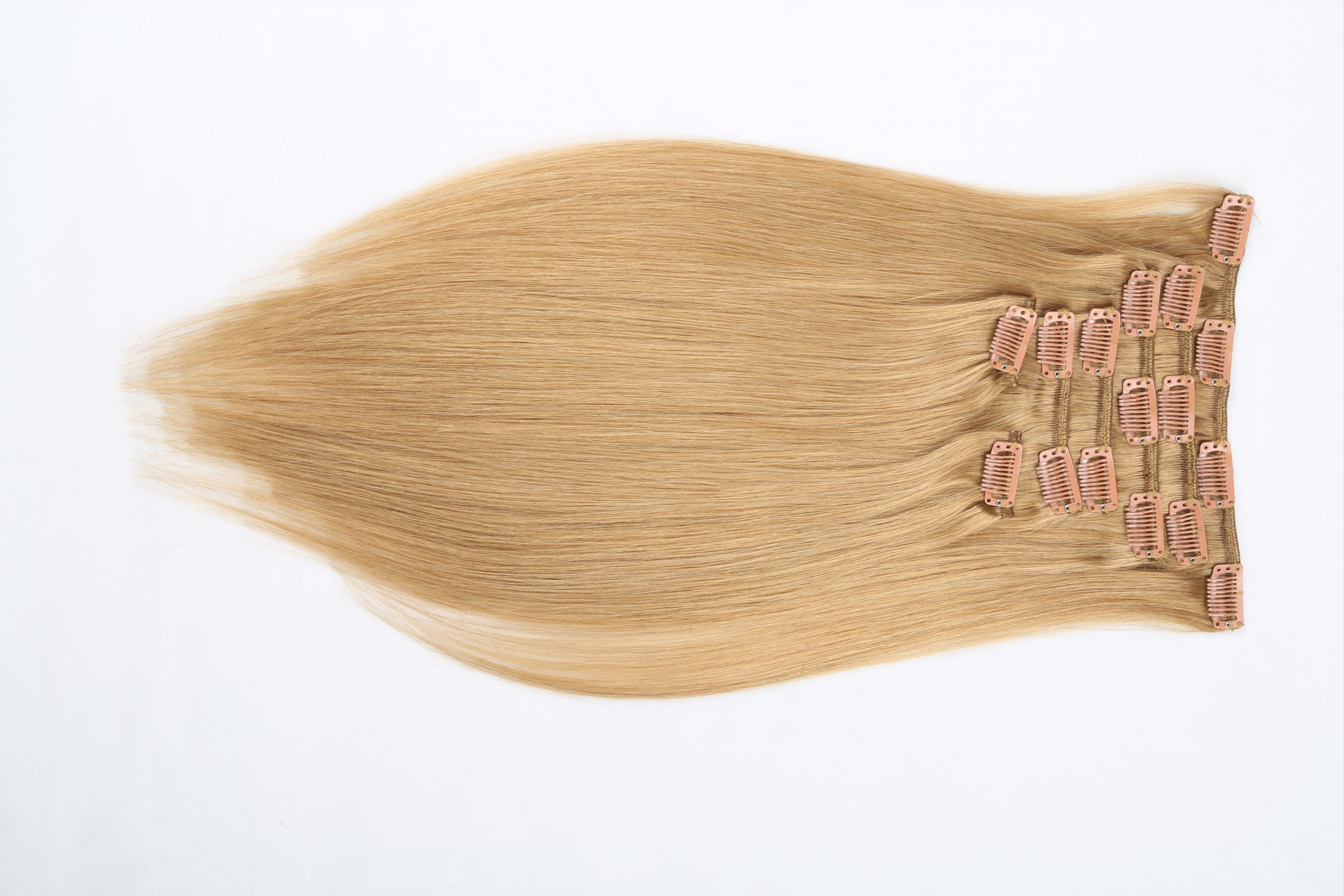 Clip in hair extensions