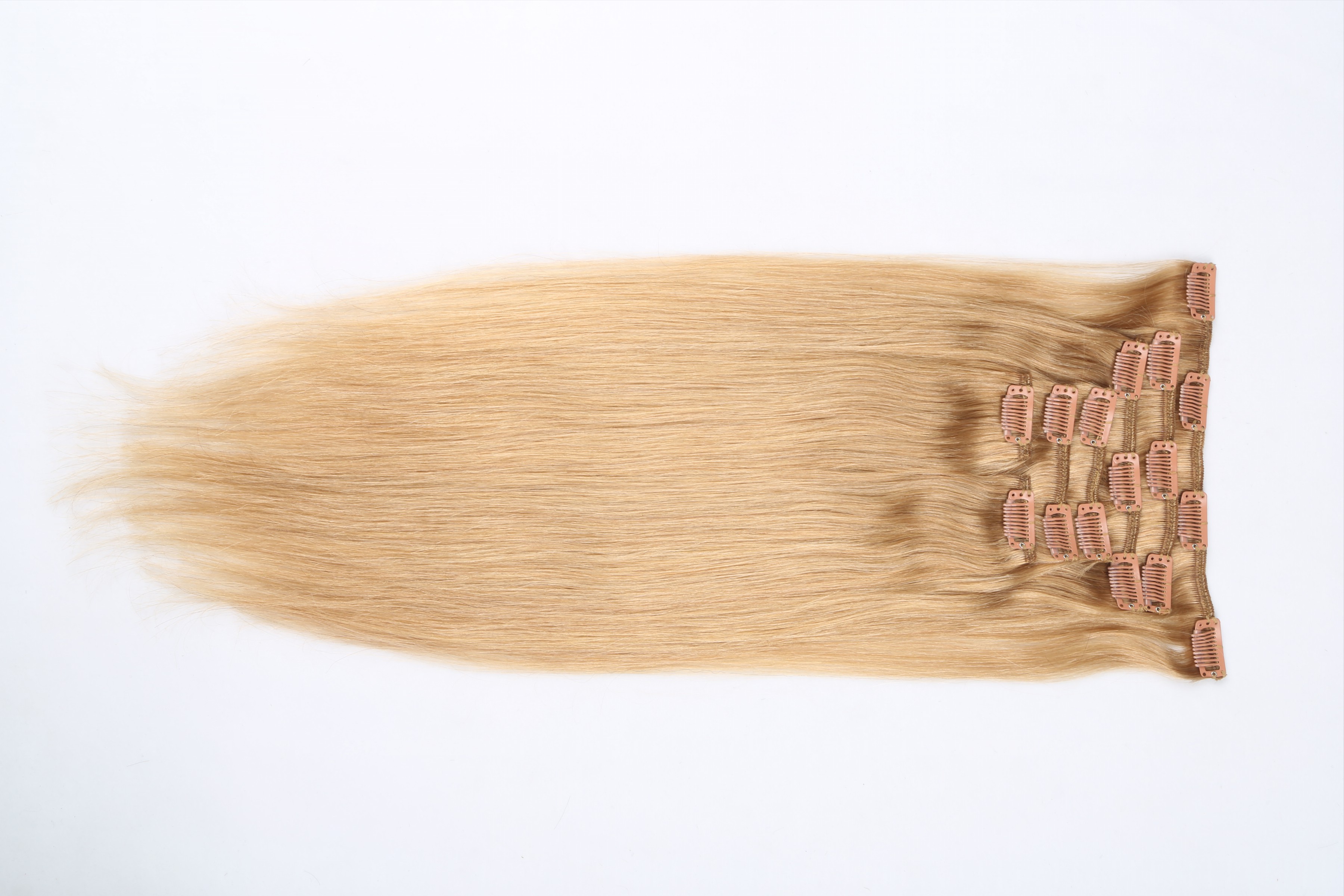 Clip in hair extensions