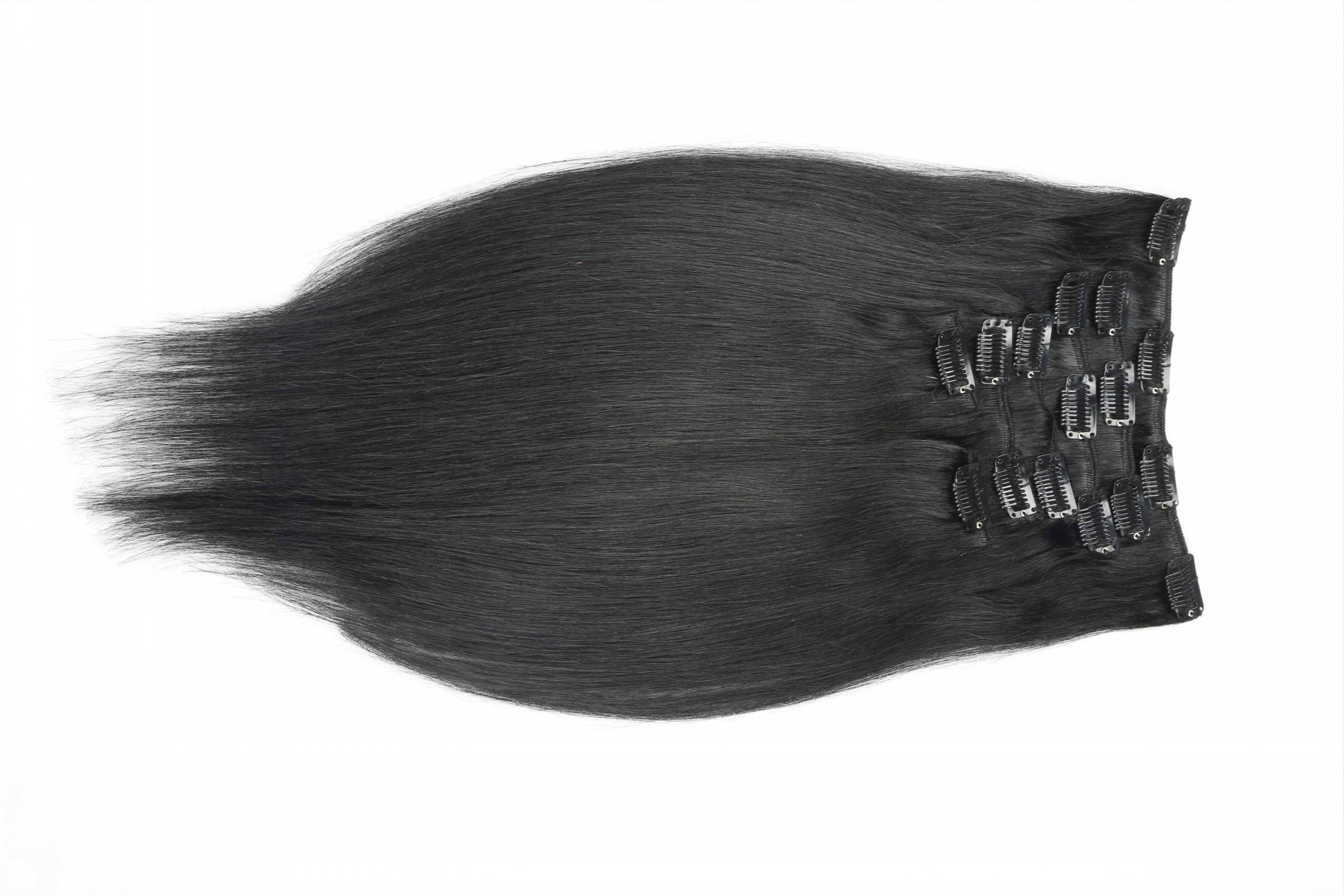 Clip in hair extensions