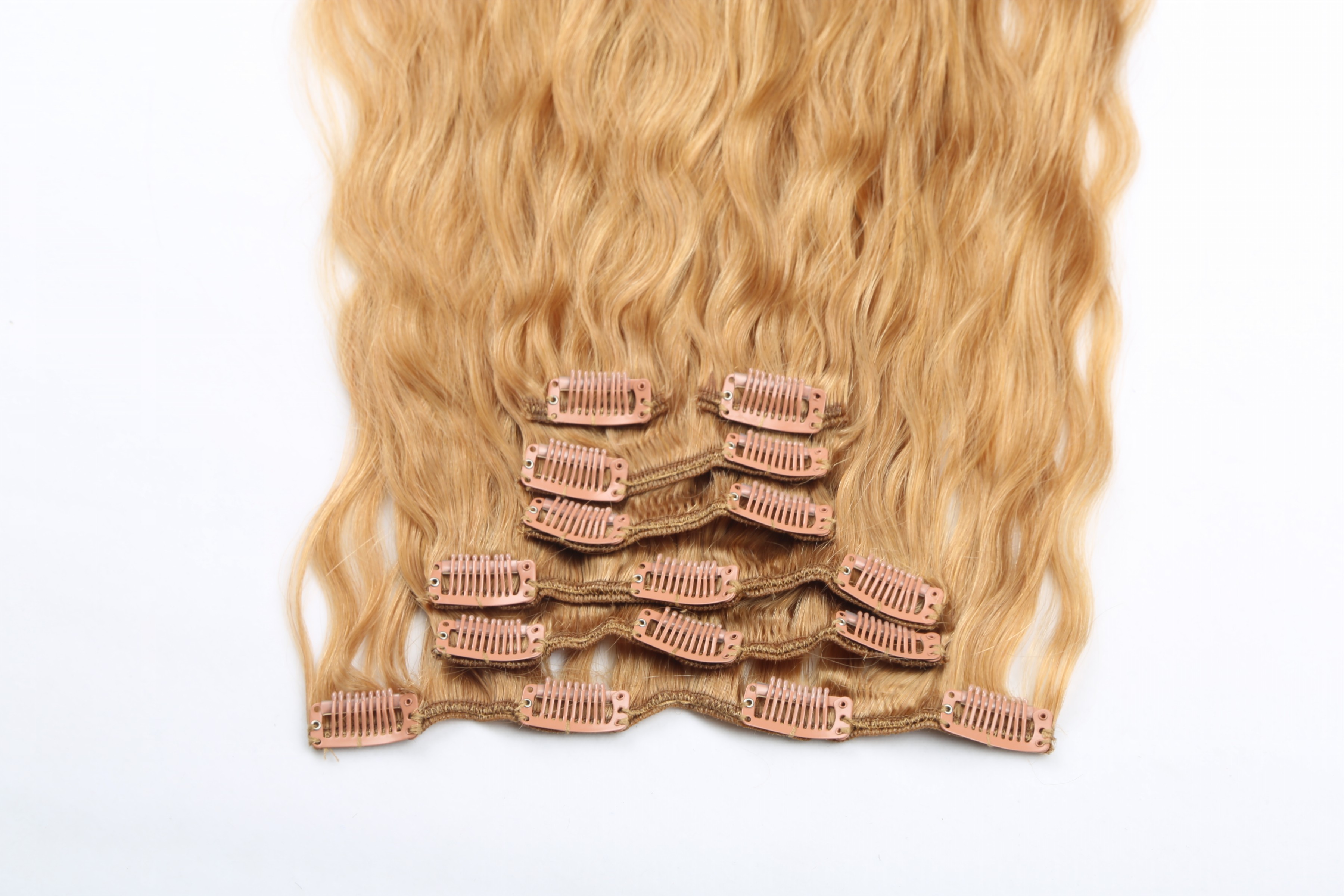 Clip in hair extensions